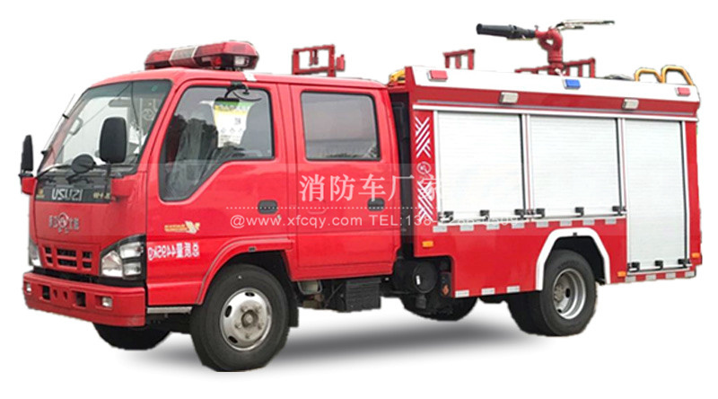 五十鈴2.5噸小型消防車圖片